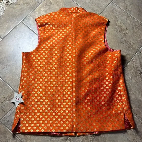 Wings BTI. India nehru waistcoat vest - Picture 10 of 10